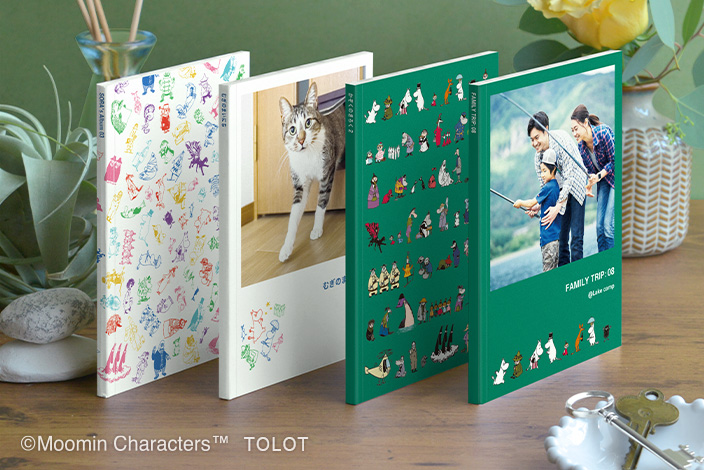 ムーミン パターンズ フォトブック 税込み・送料無料 ¥600〜