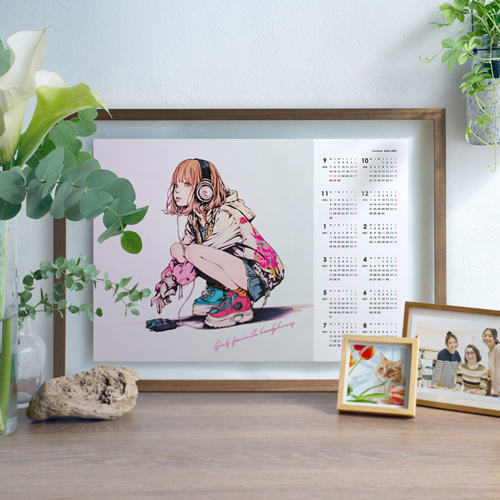 推し活の写真や自作のイラスト画像