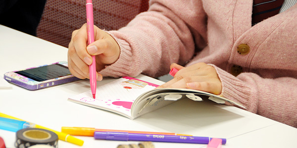 手書きのメッセージで想いを伝える