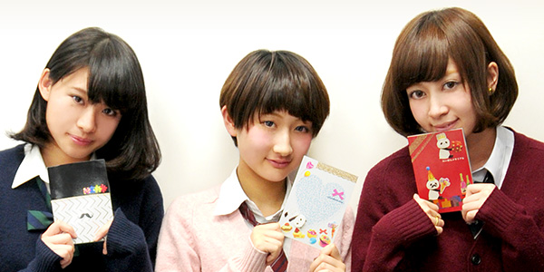 かわいいアルバムにみんな大満足！